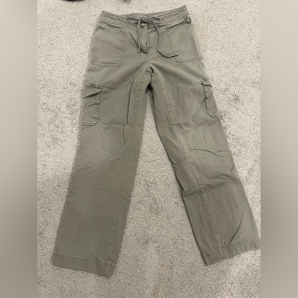L.L. Bean Women's Cargo Pants - Sage Green
